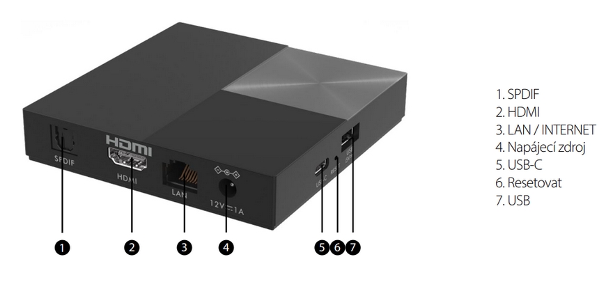 Strong LEAP-S3PRO Google TV 4K UHD Android TV multimediální přehrávač